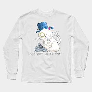 Dapper Cat - Geology Long Sleeve T-Shirt